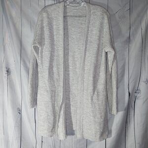 Pure Jill Open Front Cozy Long Cardigan Sweater